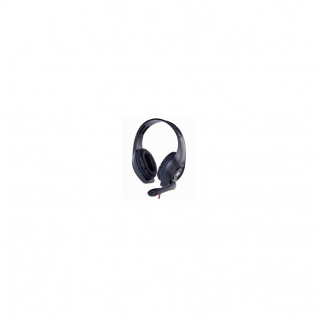 GEMBIRD gaming headset 3.5mm blue-black