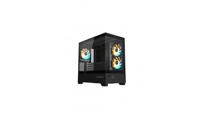 GIGABYTE miditorni korpus C201 panoraamne rackpaigaldatav eemaldatava HDD-korviga MicroATX-iga ühild