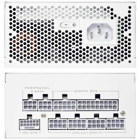 Lian Li SP850 V2 Gold Power Supply modular  ATX 3.1 - 850 Watt  white