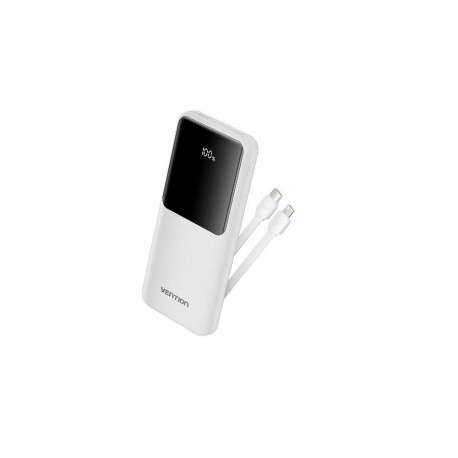 Vention akupank FHOW0 USB 10000MAH 22.5W, valge