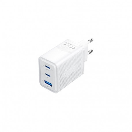Cargador gan de pared vention ferw0-eu 2xusb tipo-c 1xusb 65w