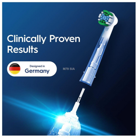Oral-B harjapeade komplekt EB20RX-2 Precision Clean täiskasvanutele 2 tk, valge