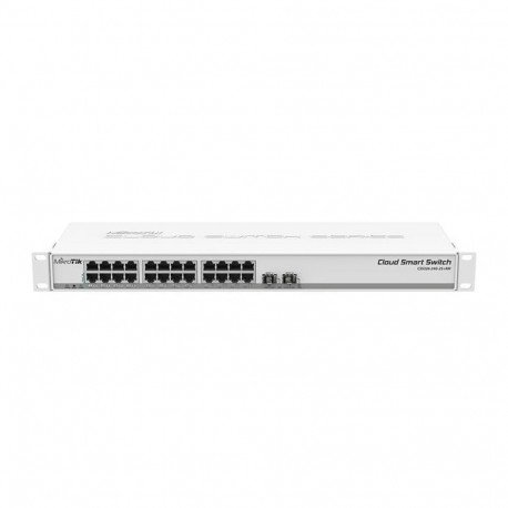MikroTik võrgulüliti CSS326-24G-2S+RM SwOS 24xGig LAN 2xSFP+ 1.25/10GbE Rack 19"