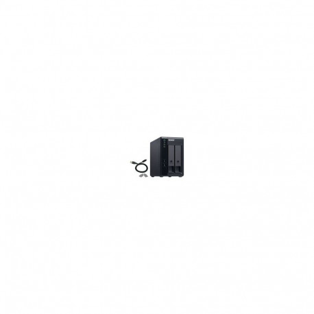 QNAP TR-002 expansion enclosure drive enclosure (black  RAID support)