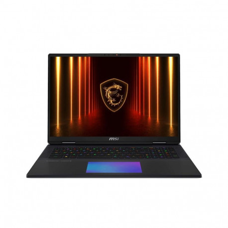 NotebookMSITitan 18 HX AI A2XWJGCPU  Core UltraU9-285HX2800 MHz18"3840x2400RAM 64GBDDR56400 MHzSSD 6
