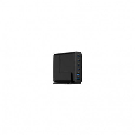 Gembird Universal USB charger 6-port 75W GaN 8716309133876