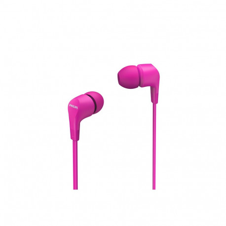 Philips In-Ear Headphones with mic TAE1105PK/00 powerful 8.6mm drivers  Pink