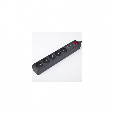 EnerGenie Surge Protector SPG5-C-5/ 1.5 m/ 5 Sockets/ Black