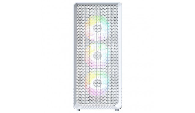Montech X5 PC-Gehause  Midi-Tower  E-ATX  ARGB  Tempered Glass - weis