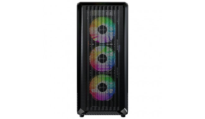CaseMONTECHX5MidiTowerCase product features Transparent panelNot includedColour BlackX5(B)