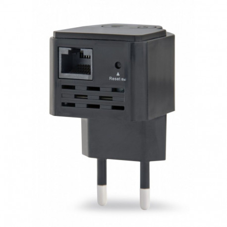 Gembird WNP-RP300-03 Wi-Fi repeater/signal booster 300 Mbps black