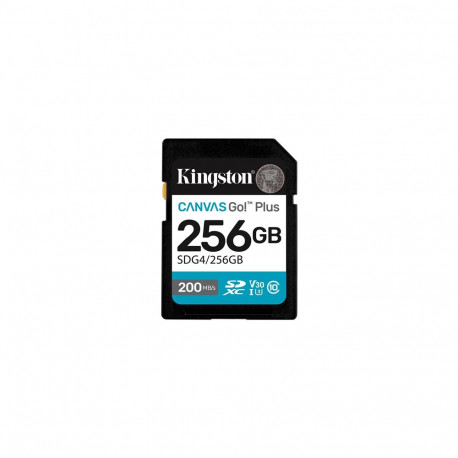 Kingston SDXC mälukaart Canvas Go Plus 256GB Gen4