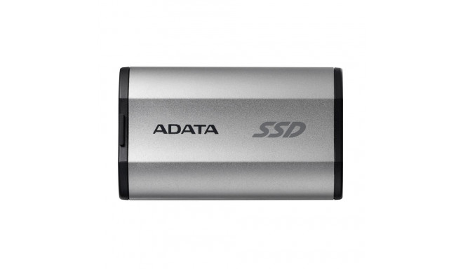 Adata väline ssd SD810 1TB USB3.2C 20Gb/s, hõbedane