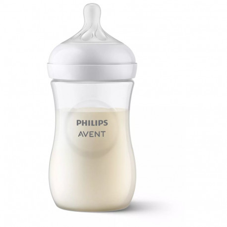 Philips Avent Natural Response barošanas pudelīte 260 ml  lēnas plūsmas knupītis  1m+ SCY903/01