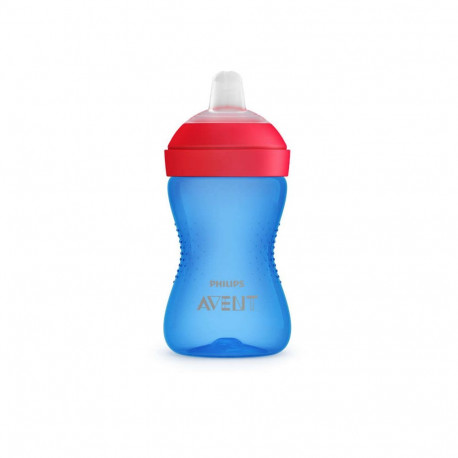 Philips Avent My Grippy mācību krūzīte ar mīkstu snīpi 300ml  9M+  zila SCF802/01