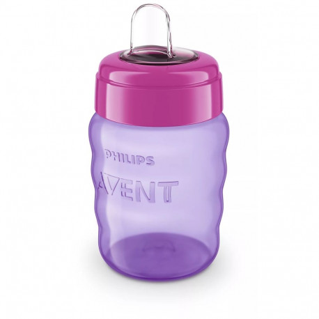 Philips Avent õppetass SCF553/03 Easy Sip 9M+ 260ml silikoonotsikuga, roosa