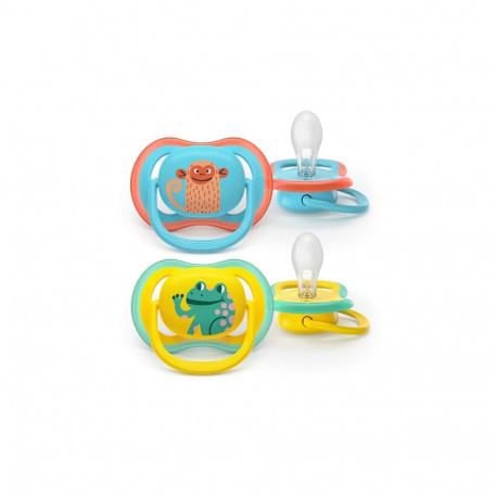 Philips Avent lutid Ultra Air Deco 18M+ 2tk, tüdrukutele