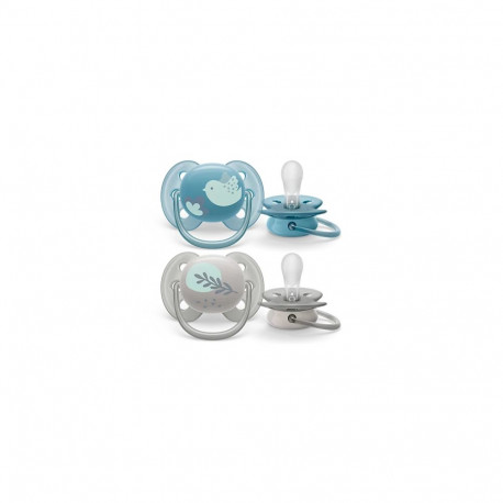 Philips Avent māneklītis Ultra soft DECO  6-18M (2 gab)  zēniem SCF091/15