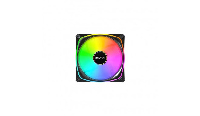 CASE FAN 120MM/RX120 PRO BLACK MONTECH
