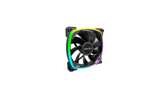 Montech RX140 PWM ARGB Reverse Lufter - 140mm  schwarz