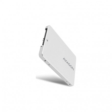 AXAGON M.2 SSD SATA adapter RSS-M2SD kuni 80mm alumiiniumkorpus
