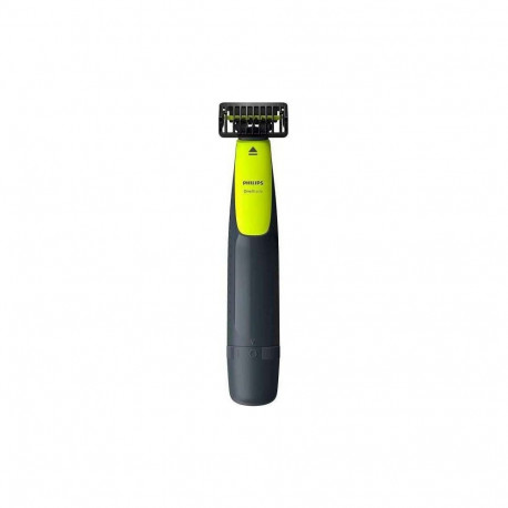 Philips habemetrimmer QP2510/15 OneBlade märg- ja kuivkasutusega, must, laimiroheline