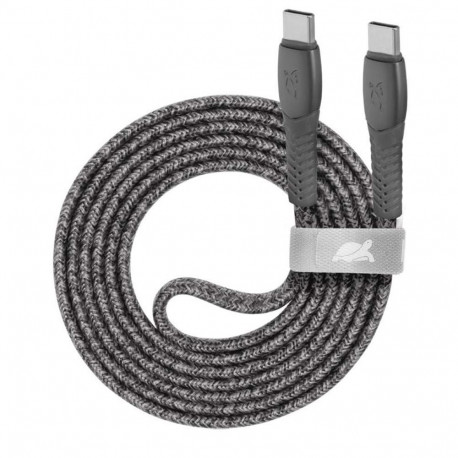 RIVACASE kaabel PS6105 GR21 USB-C TO USB-C 2.1M, hall