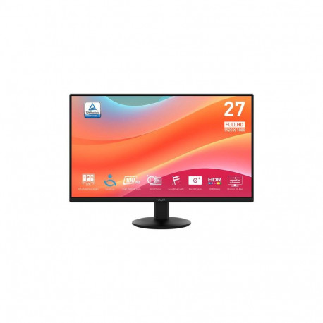 LCD MonitorMSIPRO MP272L27"BusinessMattePanel IPS1920x108016:9100Hz1 msTiltColour BlackPROMP272L