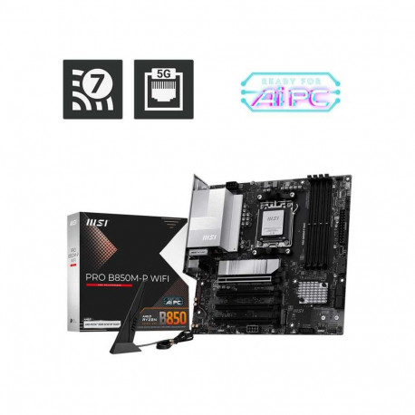 MSI PRO B850M-P WIFI AMD B850 Socket AM5 micro ATX