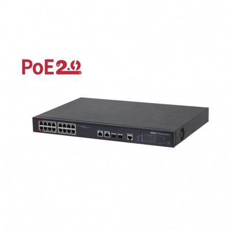 SwitchDAHUAType L2Desktop/pedestal90 WattsPFS4218-16ET-240-V3