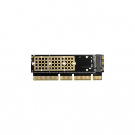 AXAGON PCI-E adapter PCEM2-1U PCI-E 3.0 16x M.2 SSD NVMe kuni 80mm madala profiiliga 1U
