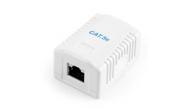 Network socket single CAT5E FTP port