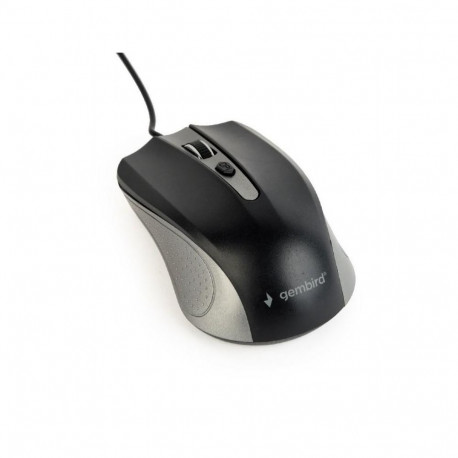 Gembird optical mouse MUS-4B-01-GB  1200 DPI  USB  Black/spacegray