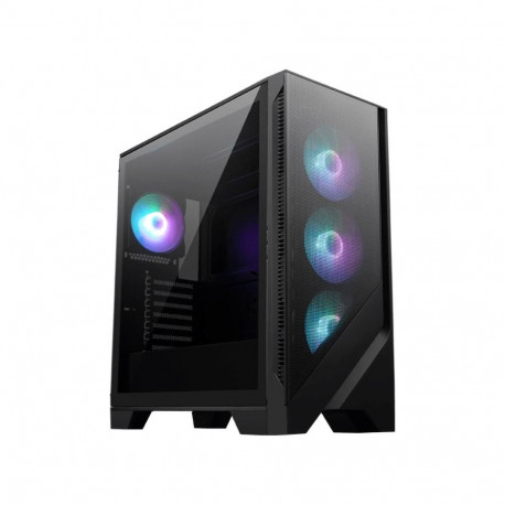MSI miditornikorpus MAG FORGE 321R AIRFLOW läbipaistev paneel ATX MicroATX MiniITX, must