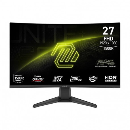 MSI MAG 276CF E20 - 27"  Rapid VA Curve 1500R  Full HD  0.5ms (Min.)  200Hz