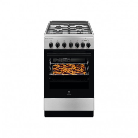 Electrolux gaasipliit LKK560010X 50cm elektriahjuga, must