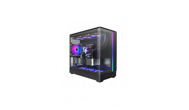 MONTECH korpus KING 15 PRO micro-ATX/Mini-ITX midi-torn, must