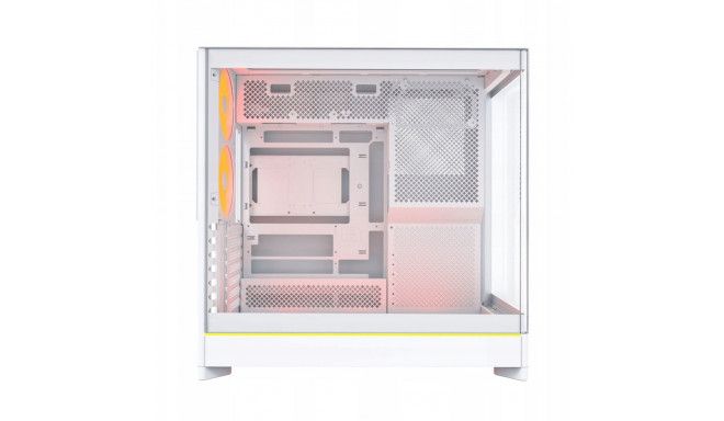 Montech HS02 PRO  tower case white  tempered glass x 2