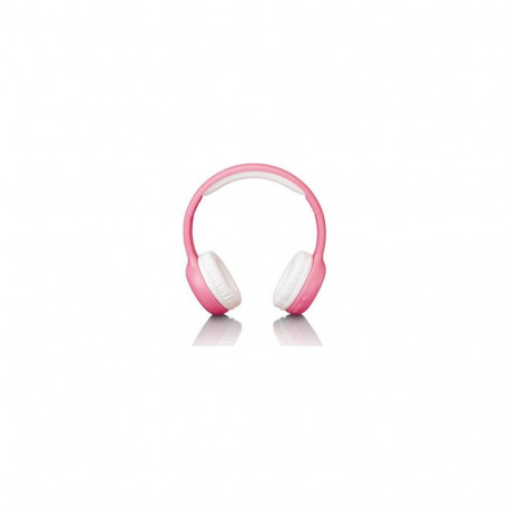 Jaunums! Lenco on-ear austiņas ar Bluetooth bērniem  rozā HPB-110PK