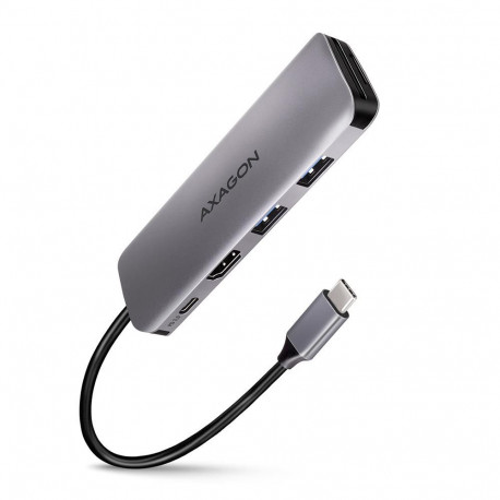 AXAGON i/o-jaotur HMC-5G22 USB-C 5IN1 0.13M