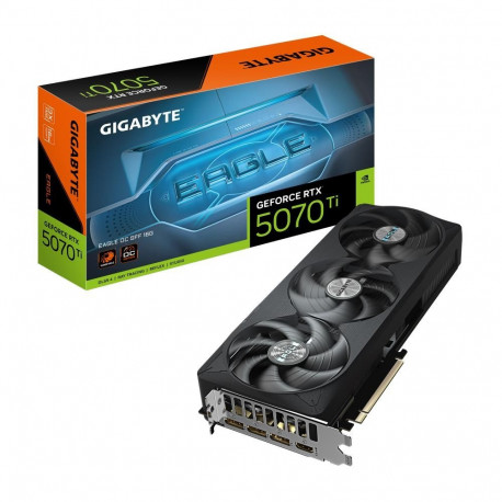 GIGABYTE graafikakaart NVIDIA GeForce RTX 5070 Ti GV-N507TEAGLEOC- 16GB GDDR7 256bit PCIe 5.0 16x ko