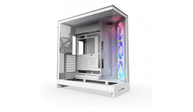 NZXT H9 Flow RGB Midi Tower White