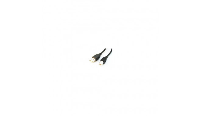 Gembird USB 2.0 A- B 3m cable black color