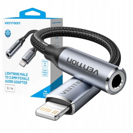 Vention adapter BMBHA Lightning-3.5MM/0.1M