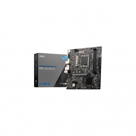 MSI PRO H610M-G                      (H610 S1700 mATX DDR5)