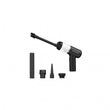 Mini cordless vacuum cleaner black