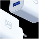Charger 10W 2xUSB-A 2,4A FlowPower white