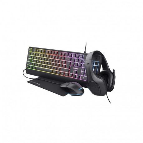 Trust GXT 792 QUADROX Black 8713439251555