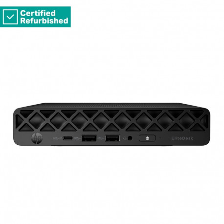RENEW SILVER HP EliteDesk 8 G1i Mini - Ultra 9-285, 64GB, 1TB SSD, USB Mouse, Win 11 Home, 1 years