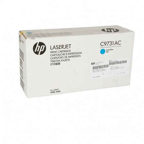 HP tonerikassett Contract C9731AC No.645A tsüaan 12 000 lehte